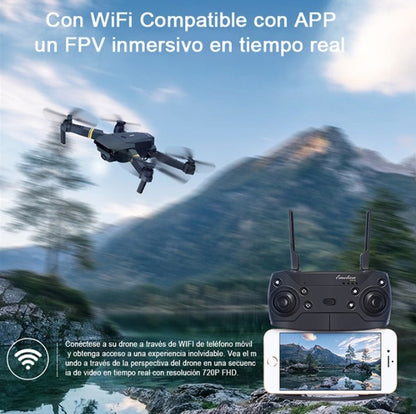 Drone with two 4K cameras + FREE Battery and Case