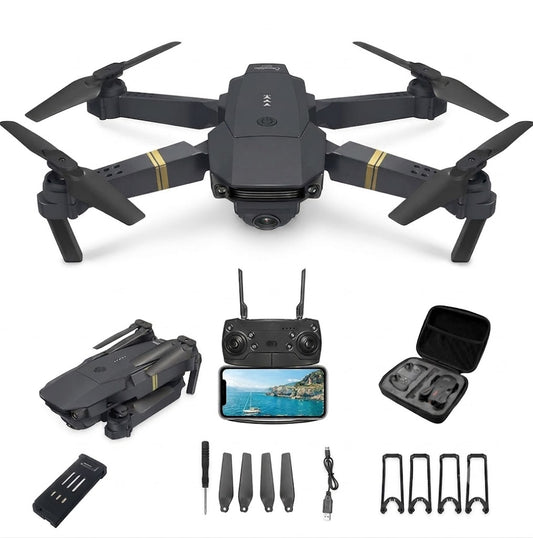 Drone with two 4K cameras + FREE Battery and Case